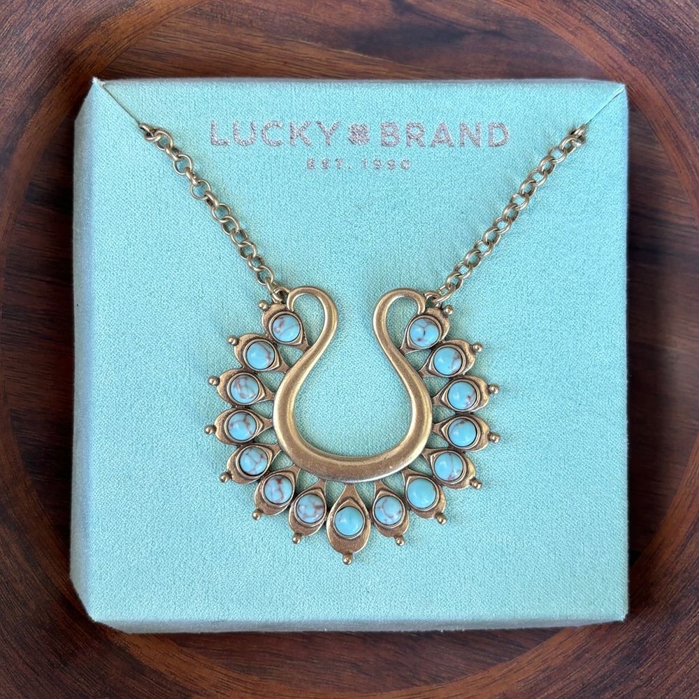 Lucky Brand 🍀 Turquoise Necklace